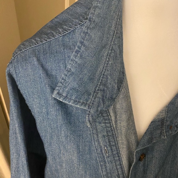 Denim Button Up - Picture 3 of 4